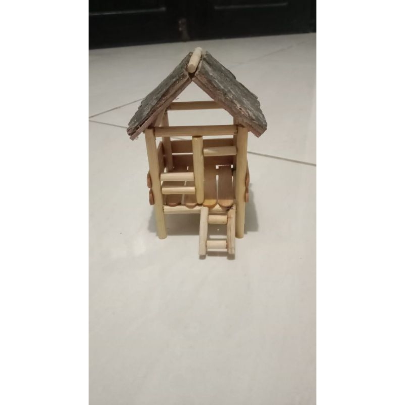 hiasan aquarium/rumah kayu aquarium