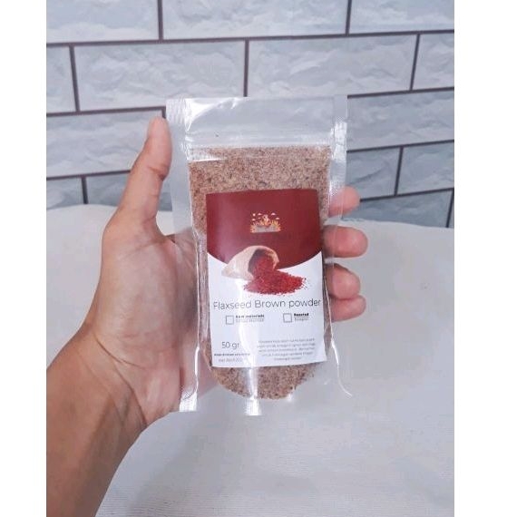 

Flaxseed Brown Powder || Grains Powder || Bubuk Biji-Bijian || MPASI || Makanan Tambahan