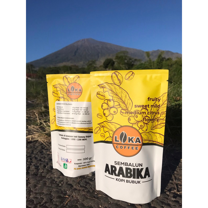 

Roastbeen Kopi Arabika sembalun lombok