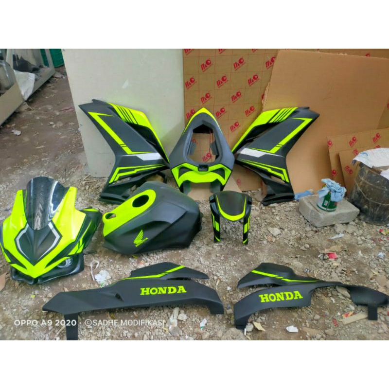 Full fairing model cbr 250rr body untuk CB150R CBR150 K45g CBR150 K45n CBR150 Facelift CBR150 LOKAL