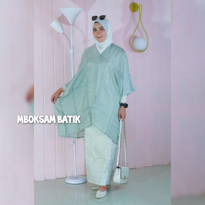TUNIK ARUNA ( HANYA ATASAN ) BAHAN VISCOSE BATIK  |  BLOUSE ANDIN BATIK KONDANGAN | DRESS KONDANGAN 