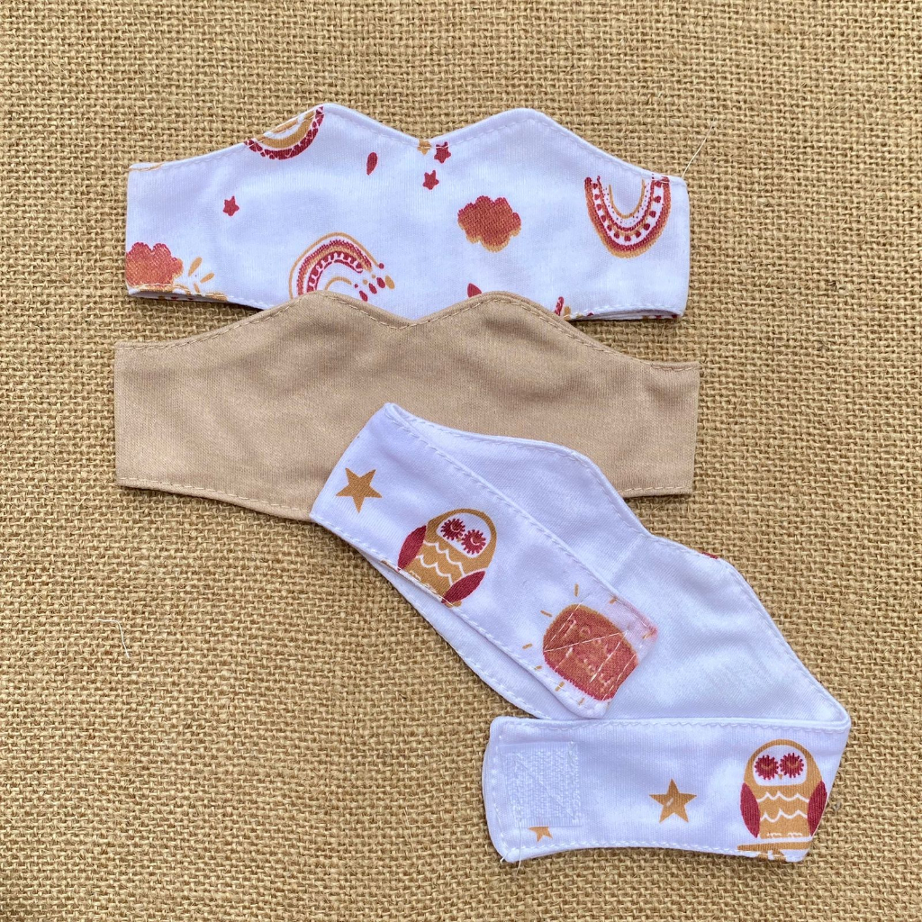 3 Pcs Penutup Mata Bayi Baru Lahir Owl Kacamata Jemur Bayi Pelindung Mata Bayi Newborn ASYAM BABY