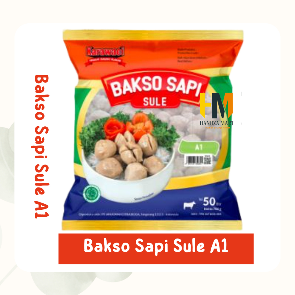 

Bakso Karawaci Sule A1 25 Pcs / Bakso Sapi Sule Karawaci 50 Pcs