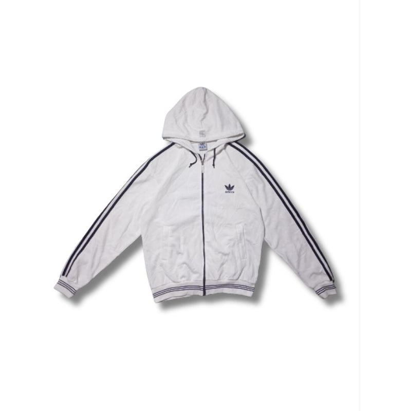 HOODIE ZIPPER ADIDAS BIG LOGO