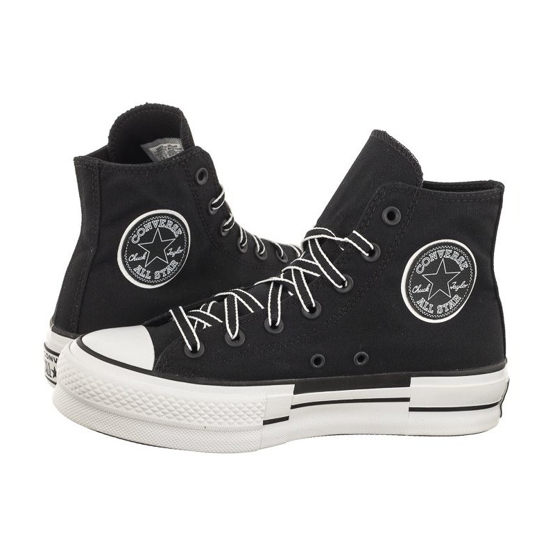 Converse Chuck Taylor All Star Lift Platform Outline Sketch Split Hi