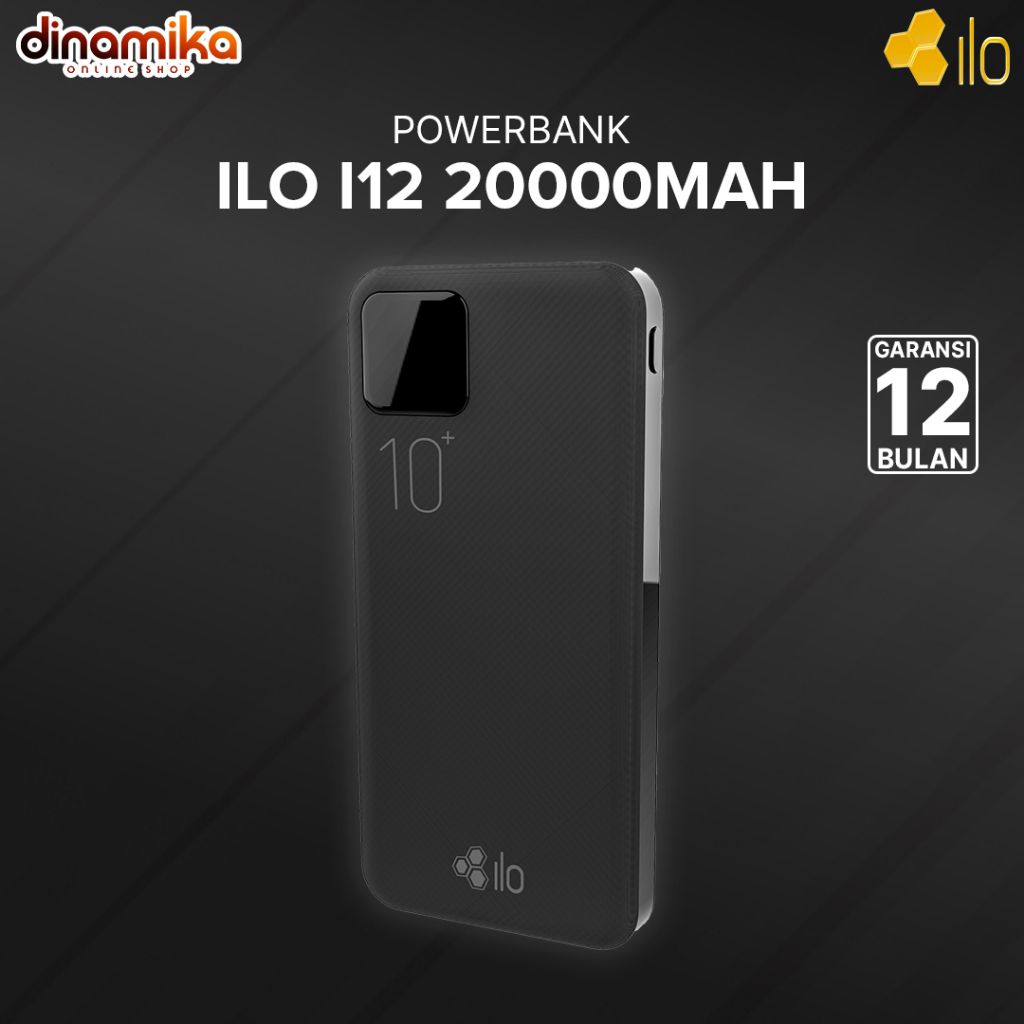 Power Bank ILO i12 10000mAh Smart Detect Charging