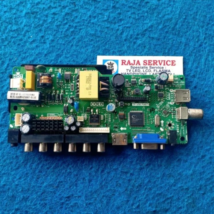 mb tv panasonic TH-24E305G TH24E305G mainboard board motherboard mesin