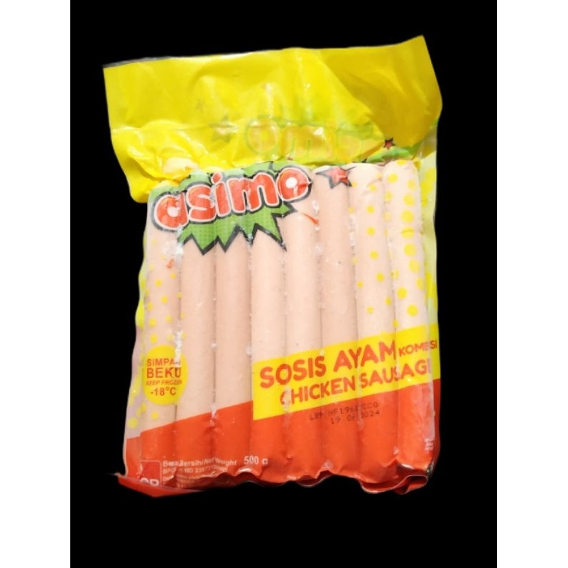 

ASIMO SOSIS AYAM 500gr/1000gr