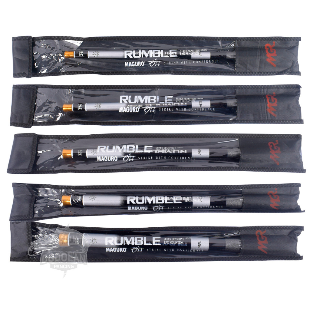 Joran Tegek Maguro Rumble Ruas Pendek Dodolan Pancing