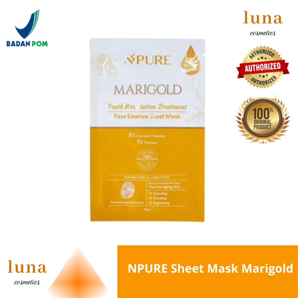 NPURE Sheet Mask Marigold