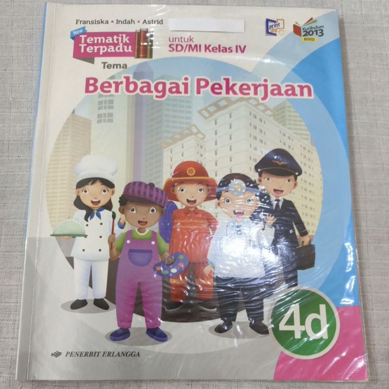 Tematik terpadu 4d erlangga kelas 4sd