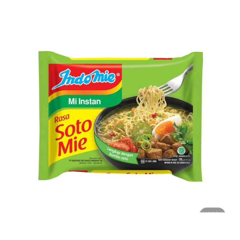 

Indomie soto goreng dan kaldu