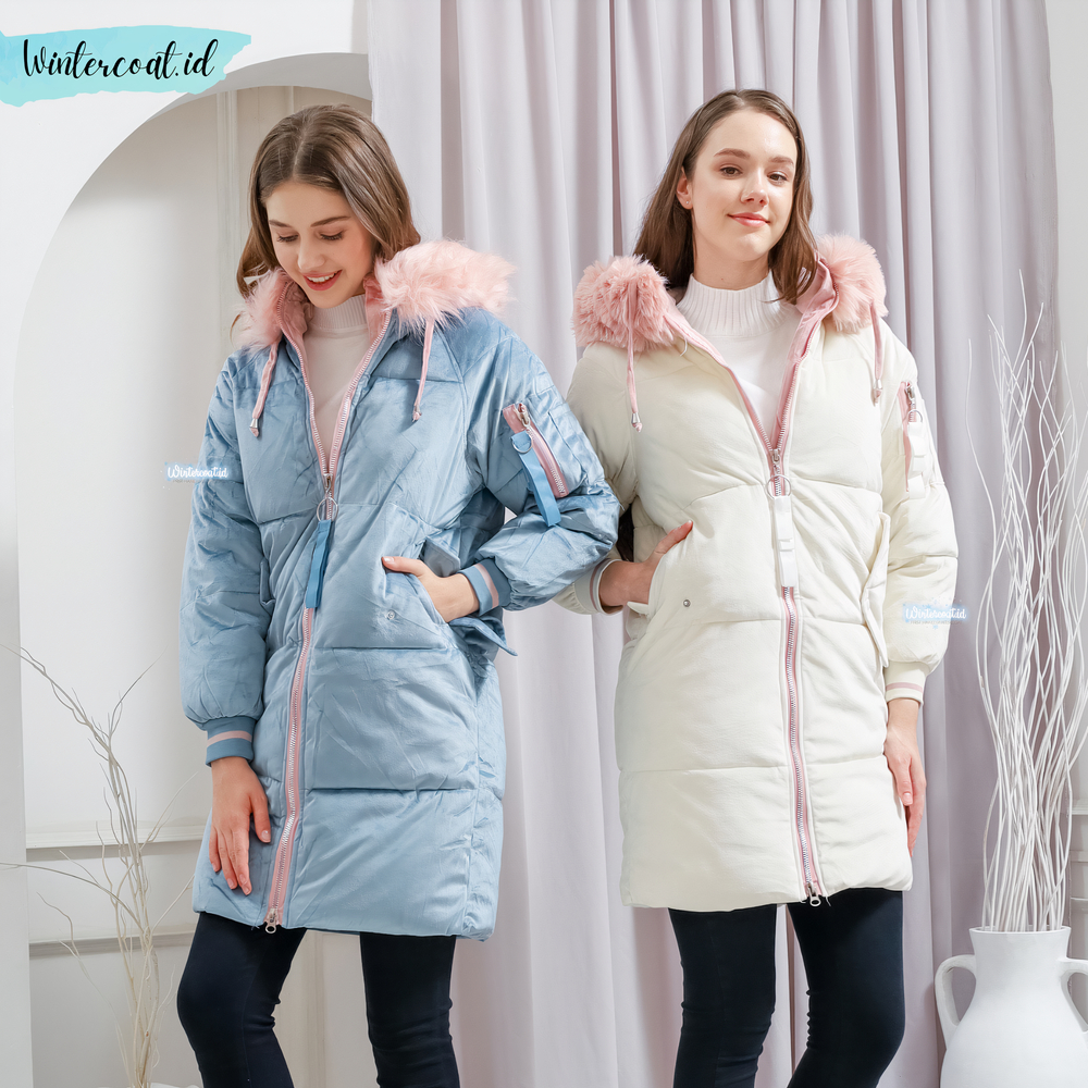 Padding coat jacket women jaket musim dingin wanita hangat import Debbie mantel big size jumbo