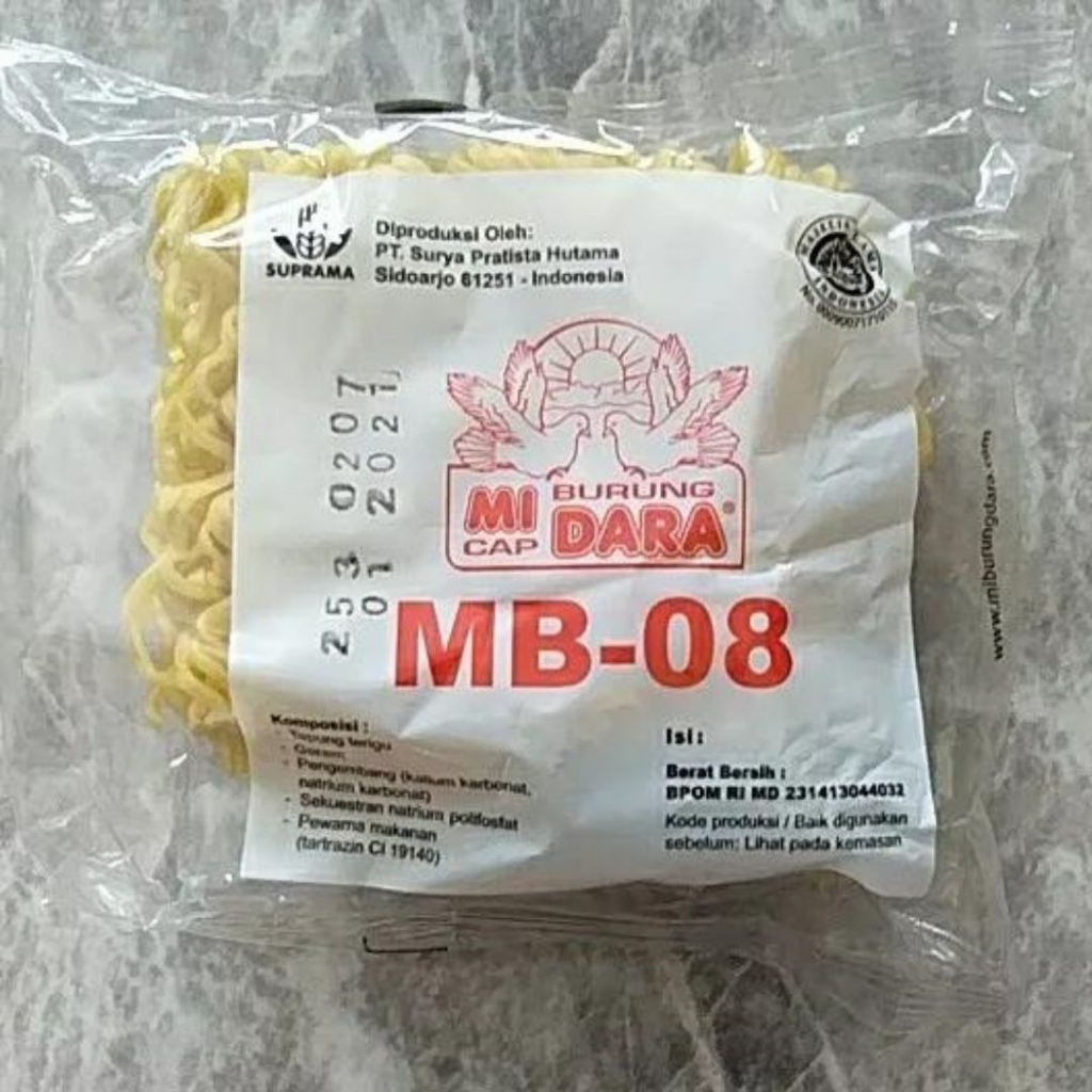 

Mie Burung Dara Kecil Mb-08