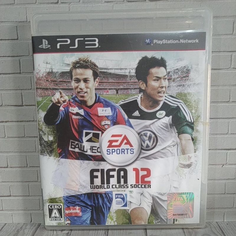 BD CD KASET ORIGINAL PS3 FIFA 12 JPN Bahasa Jepang Lengkap manual book