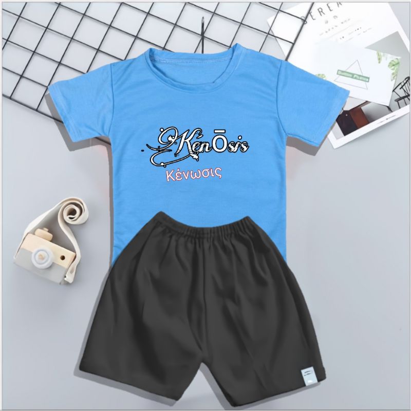 KAOS ANAK ROHANI/SETELAN KAOS ANAK/ BAJU ROHANI ANAK