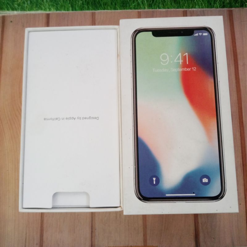 Dus box kardus bekas original HP iPhone X