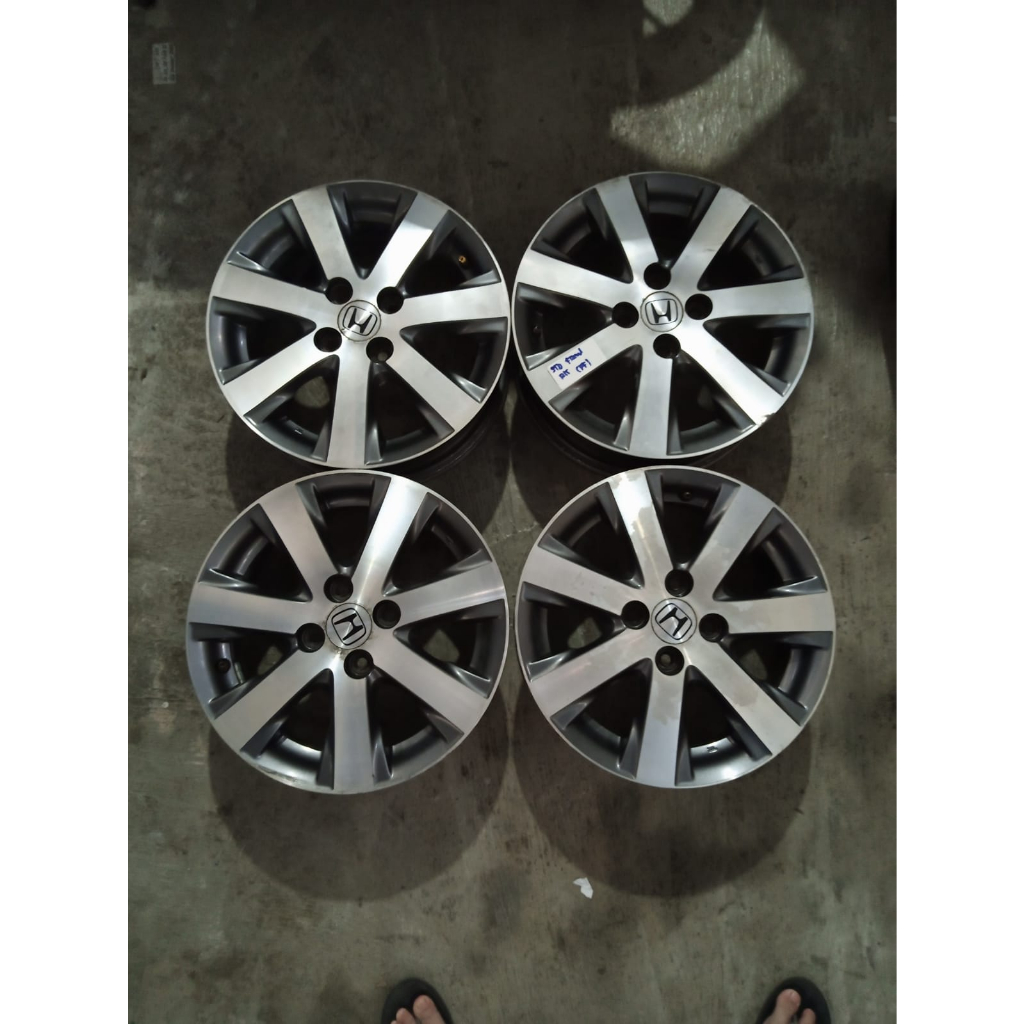 Velg Pelek Seken original Mobil FREED Ring 15 PCD 4x100 Grey Polis