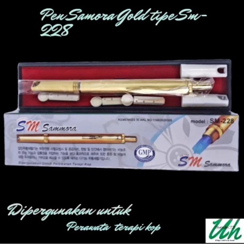 Pen Bekam Sammora Gold SM 228 | Lancing Sammora Gold | Pen Bekam Samora | Alat Bekam