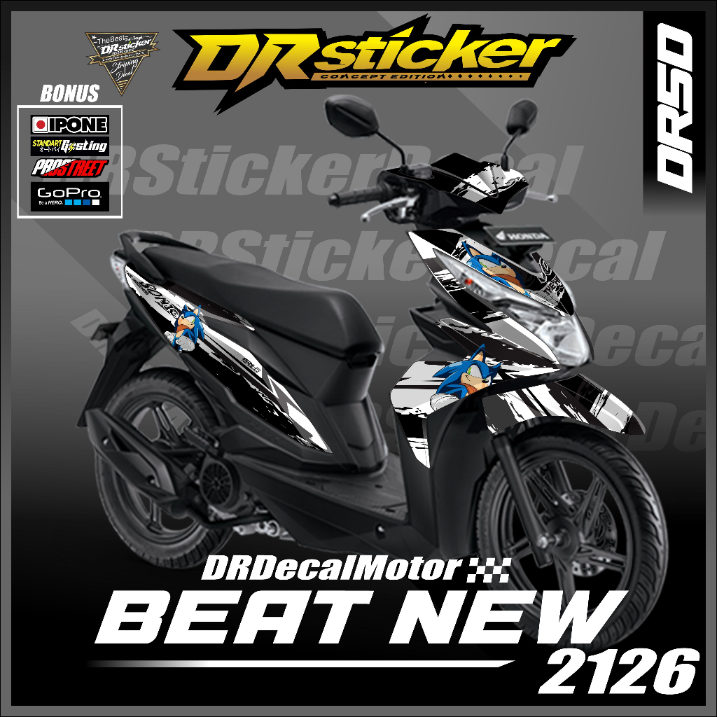 Decal Beat Esp Full Body 2016 - 2019 Striping Beat Esp 2019 Stiker Beat New 2019 decal variasi Beat 