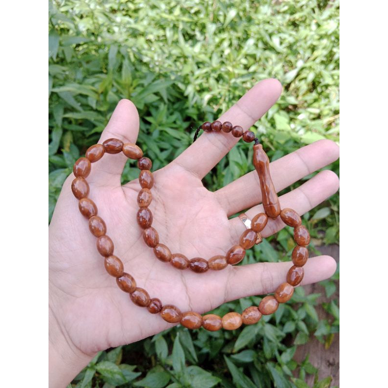 tasbih kaukah oval telur isi 33