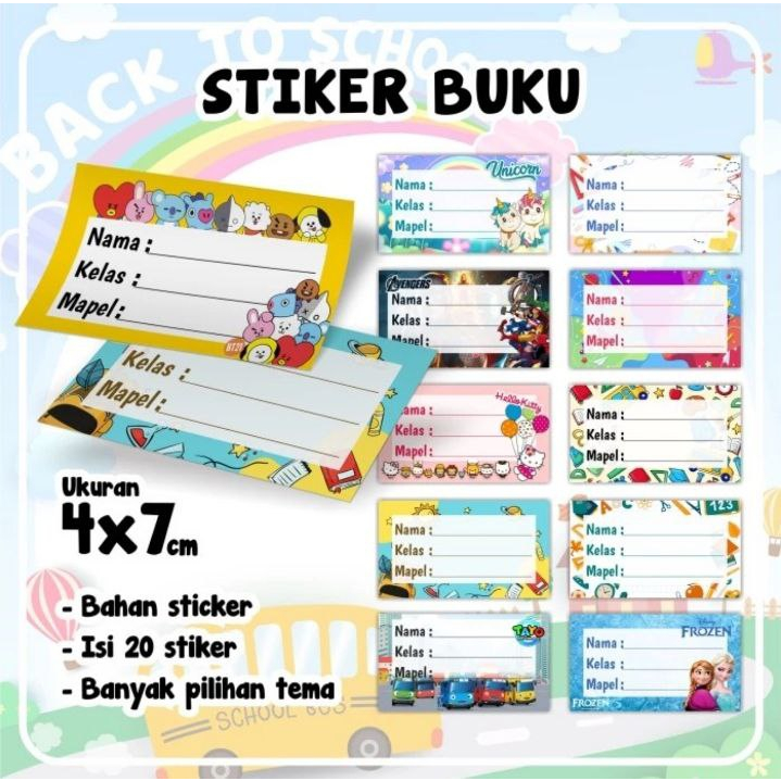 

Stiker buku