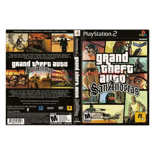 GTA San Andreas bahasa Indonesia - PS2
