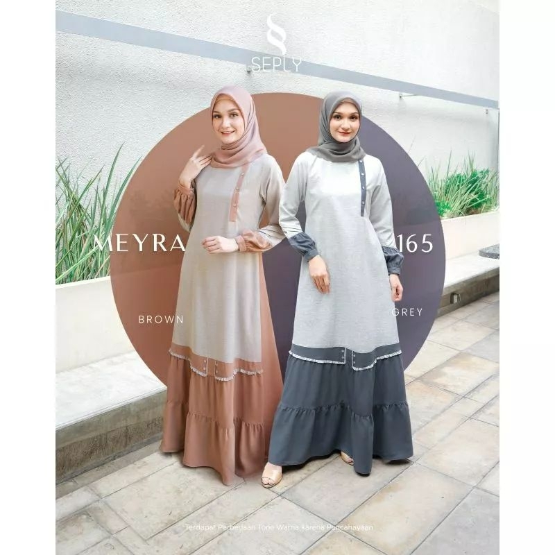 Gamis Seply terbaru Meyra 165