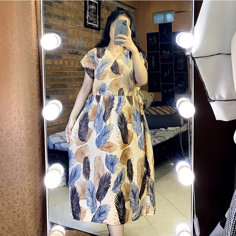 Daster Kimono Jumbo Ld120 Busui Friendly / Daster Motif / Daster Kimono Motif / Daster Santai / Dast