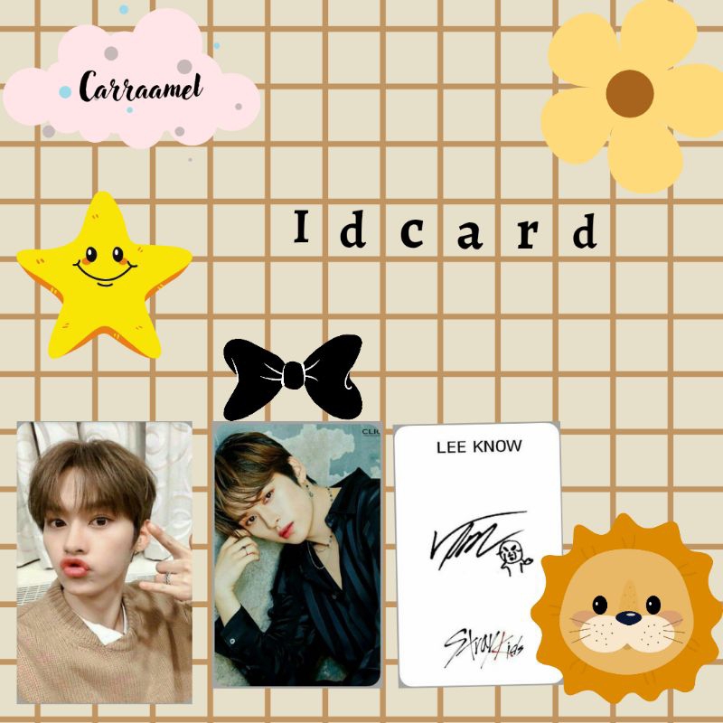 Id Card / PhotoCard Custom bahan pvc tebal Waterproof