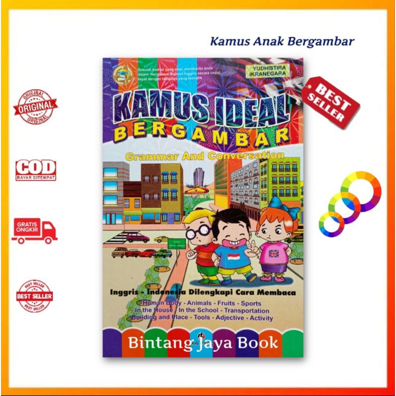 Kamus Bahasa Inggris Untuk Anak - Kamus Bergambar Bahasa Inggris Untuk Anak