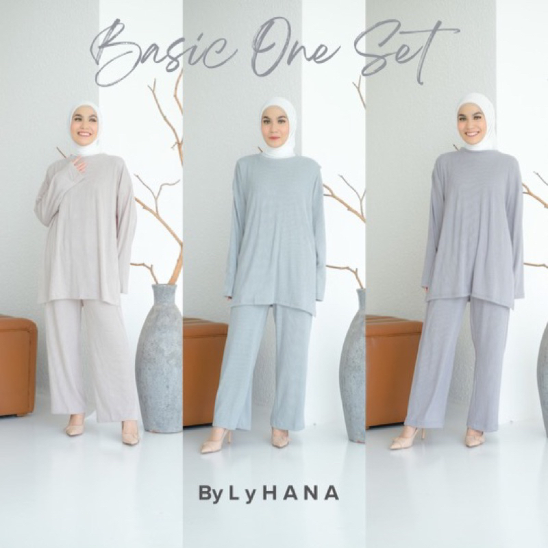 LyHANA - Tylla Basic Knit | Setelan Wanita