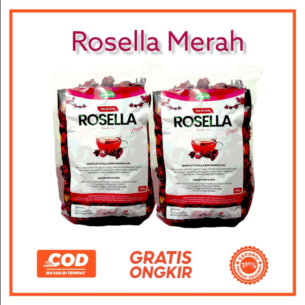 

Teh Seduh Bunga Rosella | Rosela Herbal Asli Original