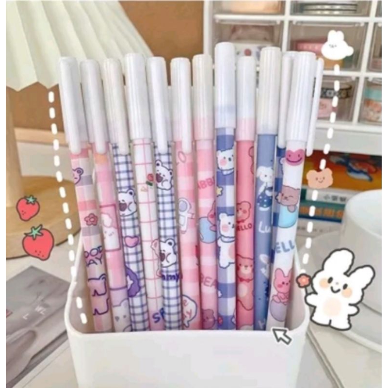 

Pulpen Gel Bisa Hapus / Bolpoin Anak Sekolah Karakter Lucu