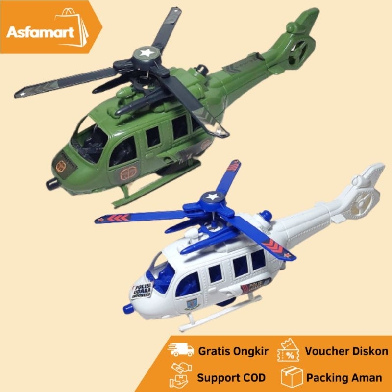 Mainan Helikopter-Helikopter Tarik-Pesawat Helikopter