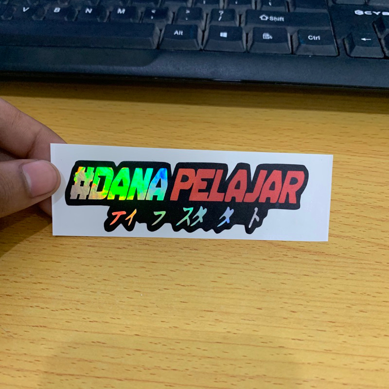 

Stiker dana pelajar hologram (uk.10x3)