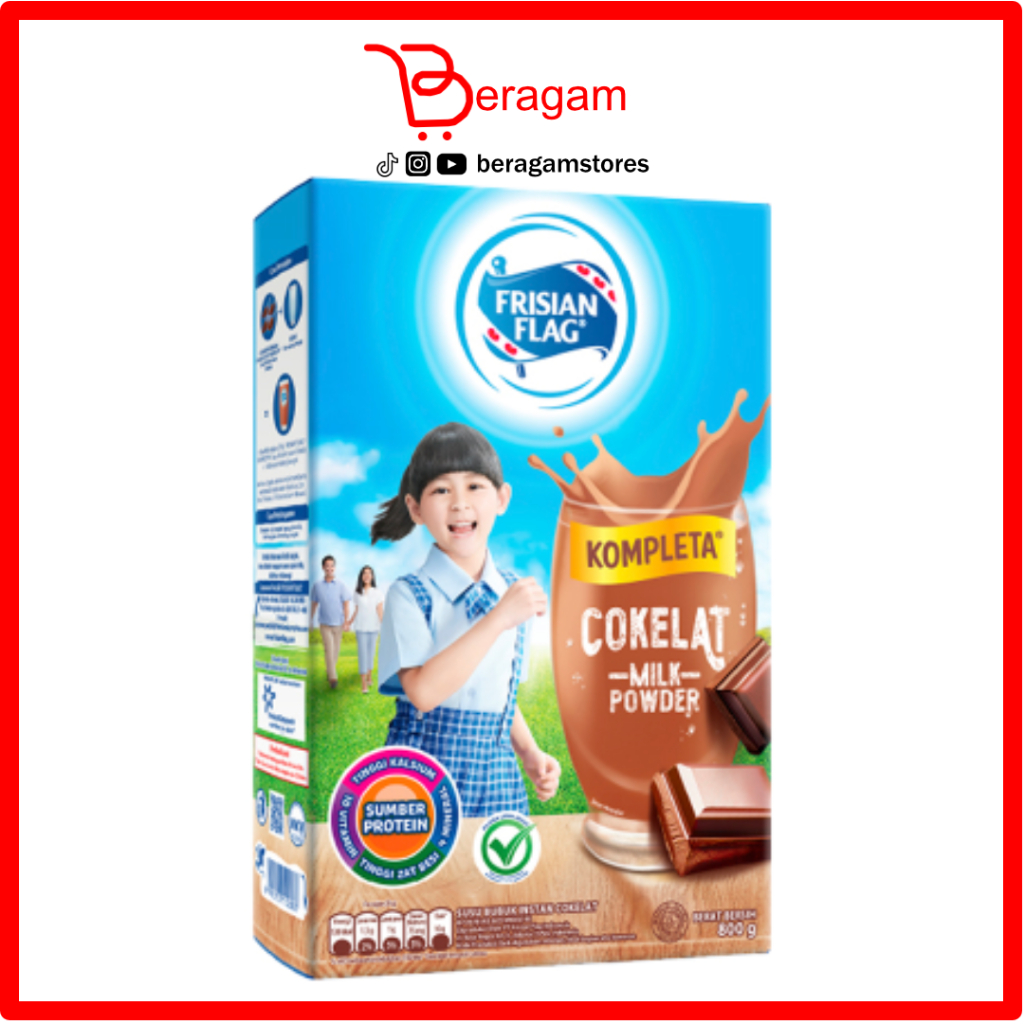 

FRISIAN FLAG Kompleta Susu Bubuk Instan Cokelat 800 g