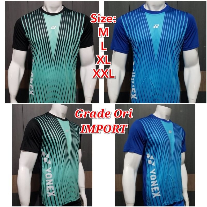KAOS BADMINTON JERSEY BADMINTON YONEX GRADE ORI IMPORT