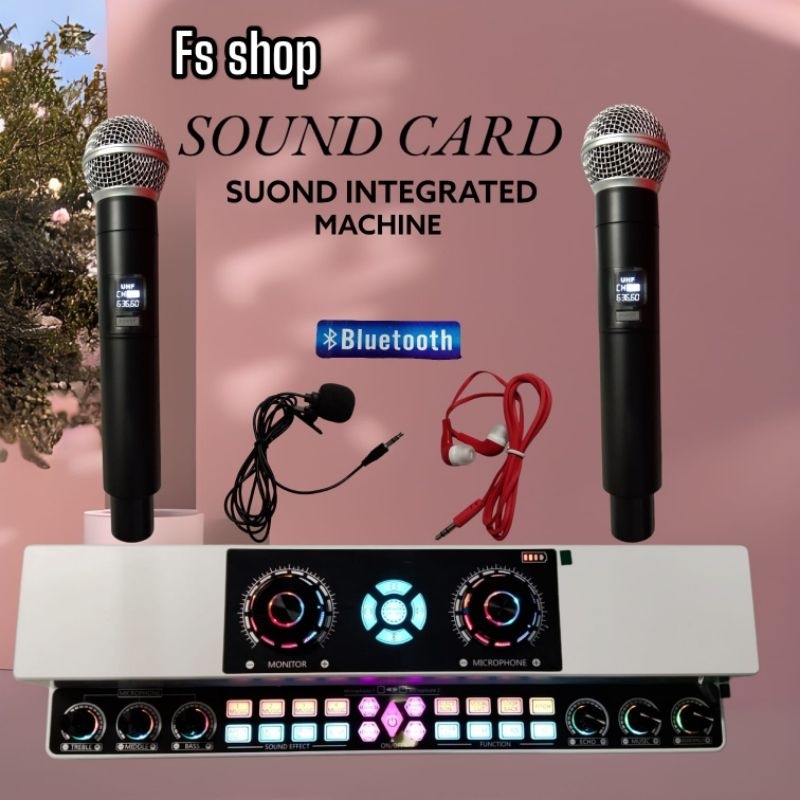 sound card speaker karaoke sound card live streaming