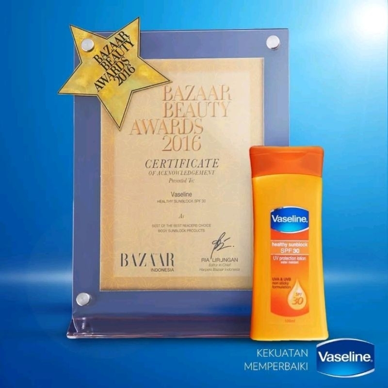 Vaseline HBL sunblock 100ml
