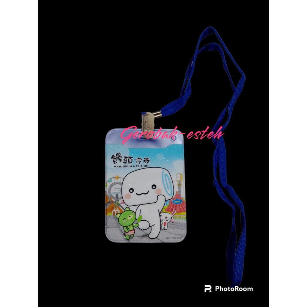 

Name Tag ID Card Holder Fancy Manjukun & Friends PP-A0041