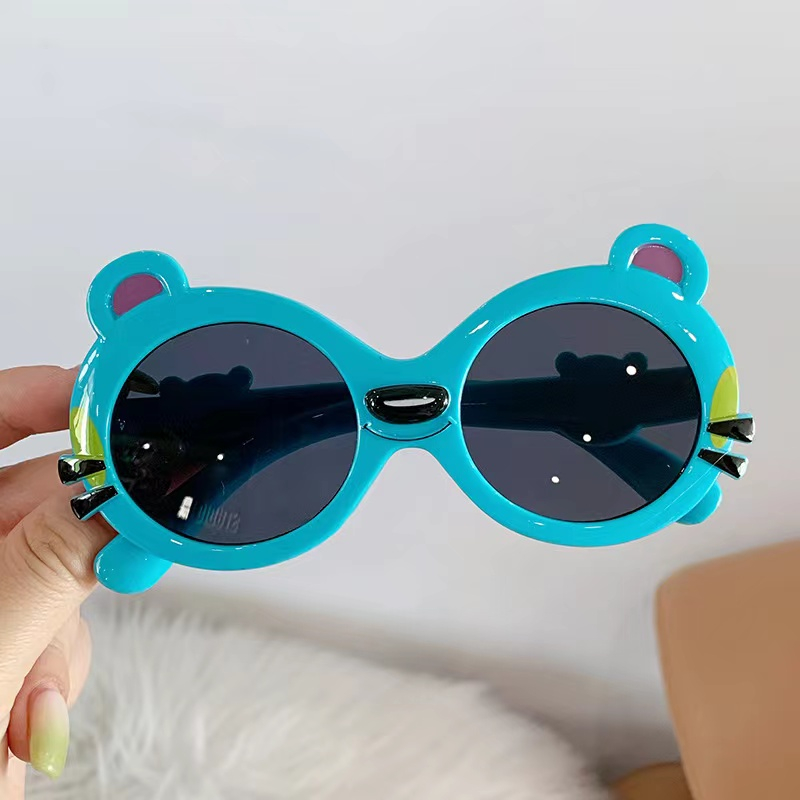 Rowling(ka-369)Kacamata Hitam Anak New Trend/Fashion Anak Terbaru Bulat Telinga Beruang kacamata hitam High Quality Import Kacamata Fashion