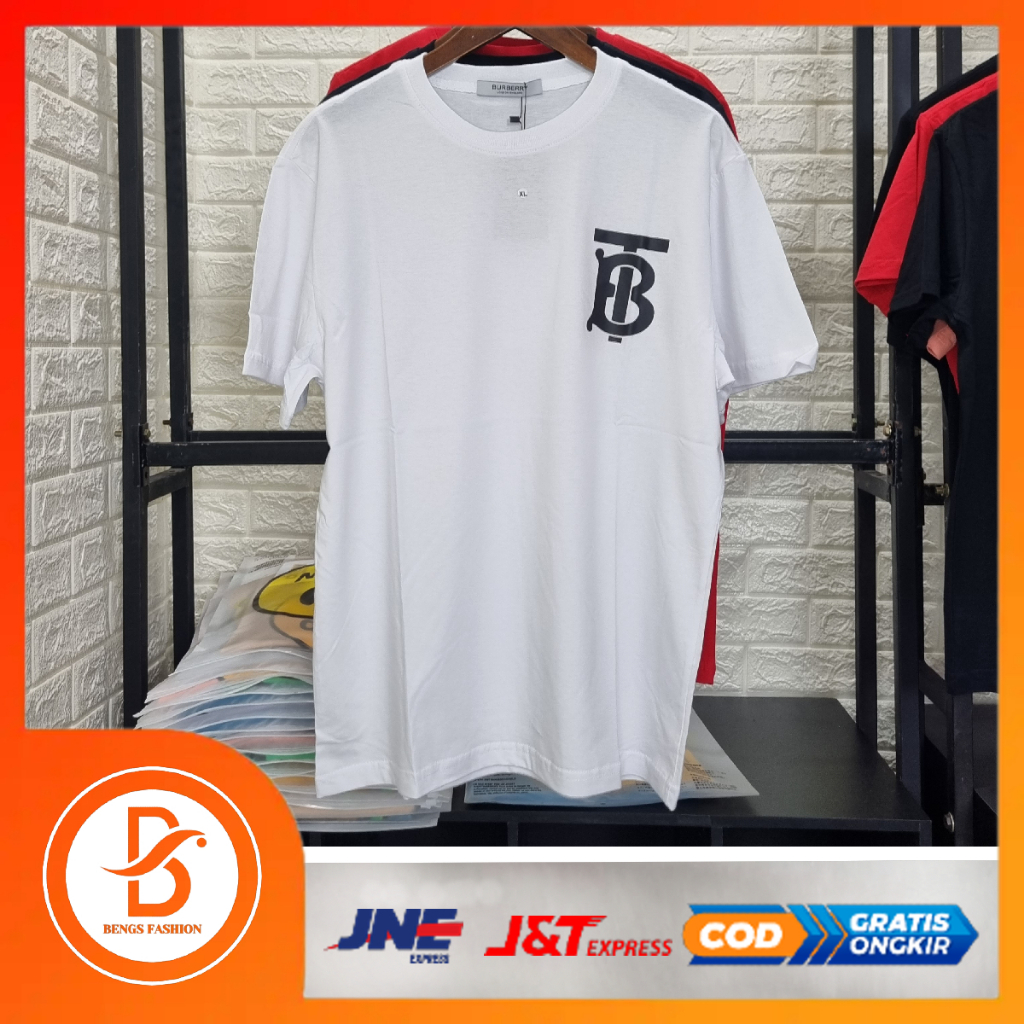 Kaos Pria MLB Putih Bahan Ternyaman ORIGINAL 100% Asli