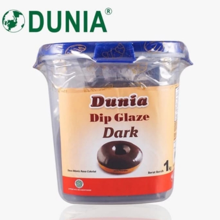

dunia dip glaze dark coklat 1kg