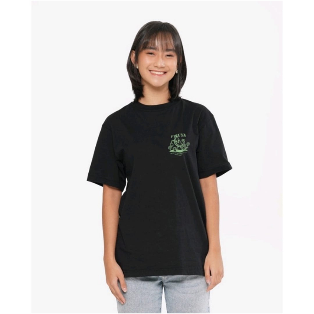 Erigo T-Shirt oversize JKT48 team Freya black vol.3 [Erigo x JKT48]