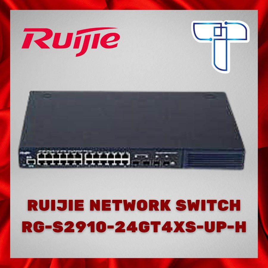 Ruijie RG-S2910-24GT4XS-UP-H Network Switch Original