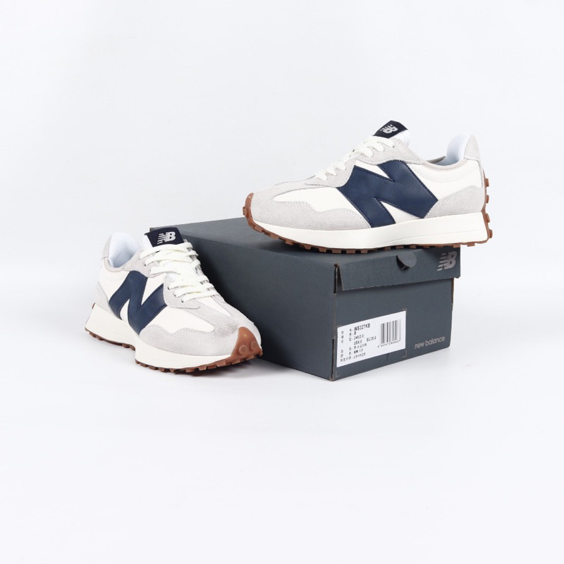 Sepatu Sneakers 327 Trainers Off White Navy