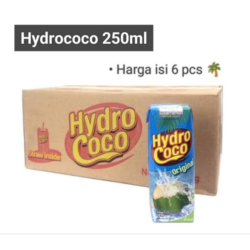 

Hydrococo 250ml Minuman Kelapa Asli