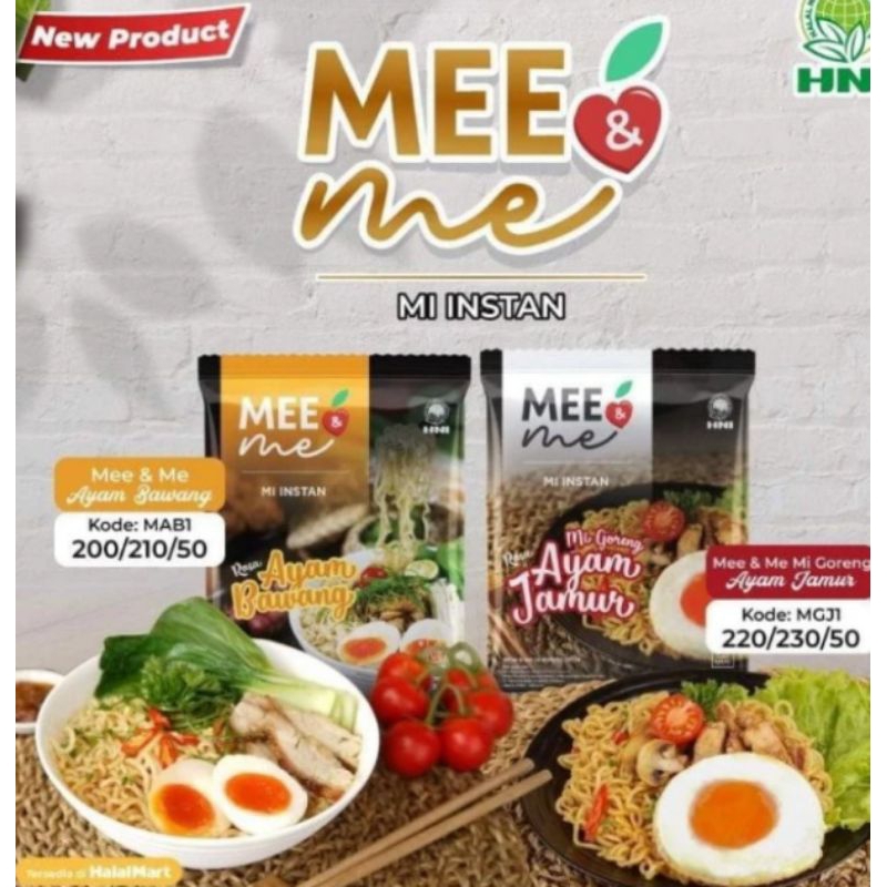 

Mee & Me Ayam Bawang dan Ayam Jamur 1 duz