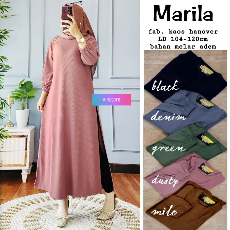 Marila Long tunik bg Vinstore